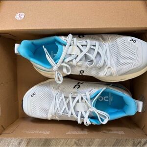 ON Women's White Athletic Shoes